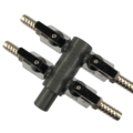Air Manifold 4 Way 3/8" Valve Hosetail