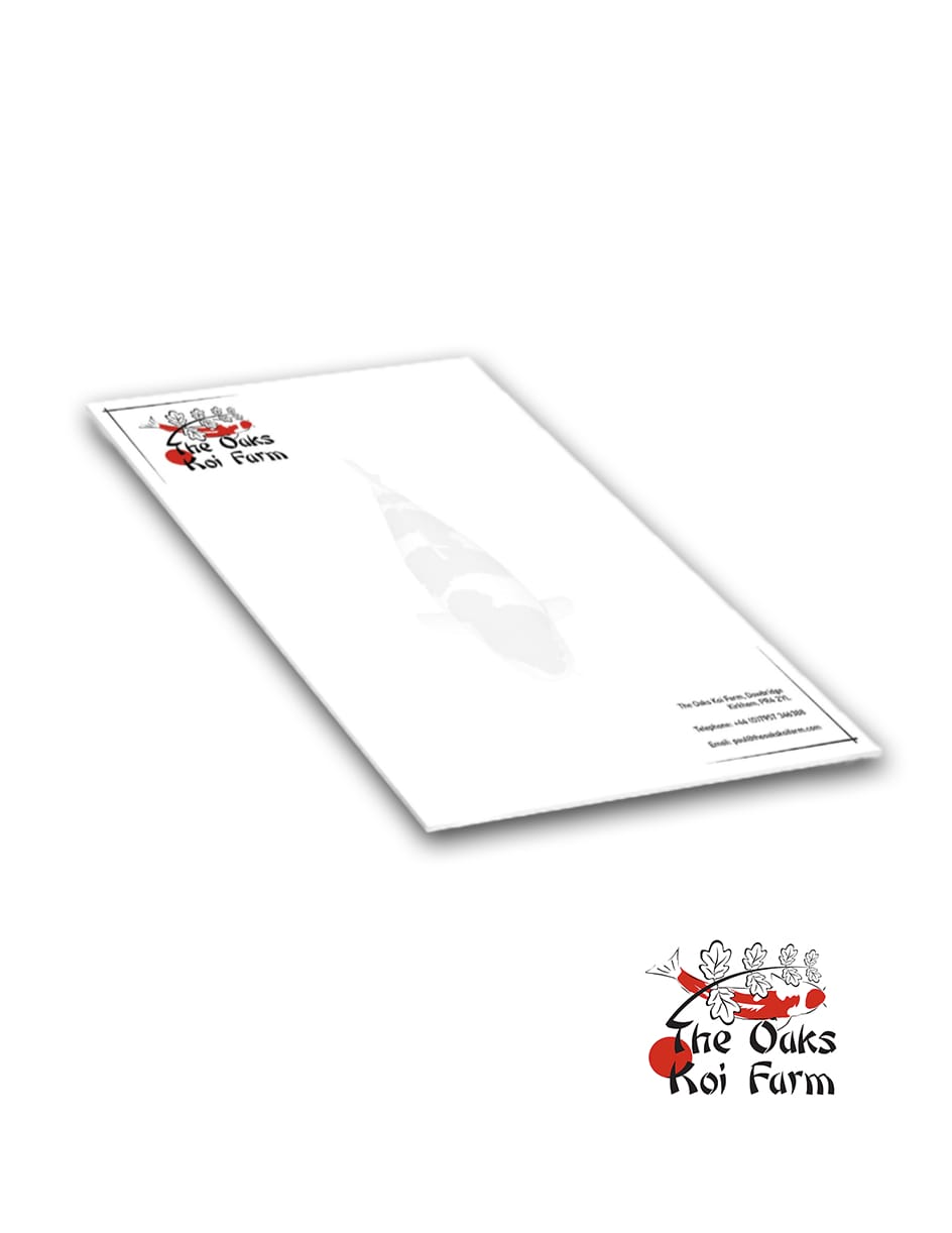 OKF Notepad @ The Oaks Koi Farm