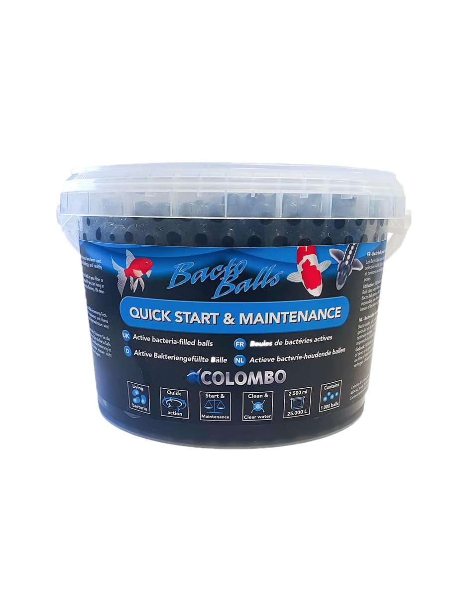 Colombo Bacto Balls Quick Start & Maintenance 2500ml Colombo Bacto Balls @ The Oaks Koi Farm