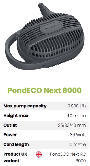 PondEco Next 8000 @ The Oaks Koi Farm
