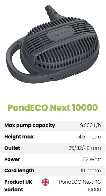Superfish Pond Eco Next RC 10000 @ The Oaks Koi Farm