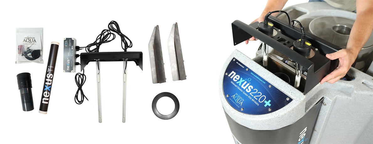 Nexus Ti Upgrade Kit @ The Oaks Koi Farm
